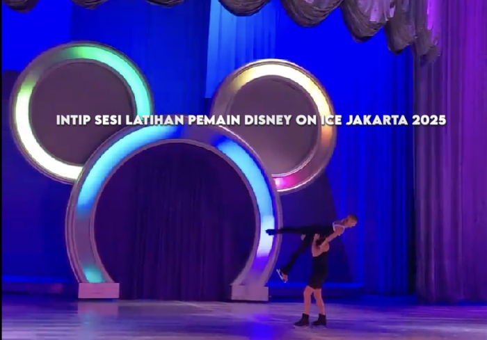 Intip Sesi Latihan Pemain Disney on Ice Jakarta 2025