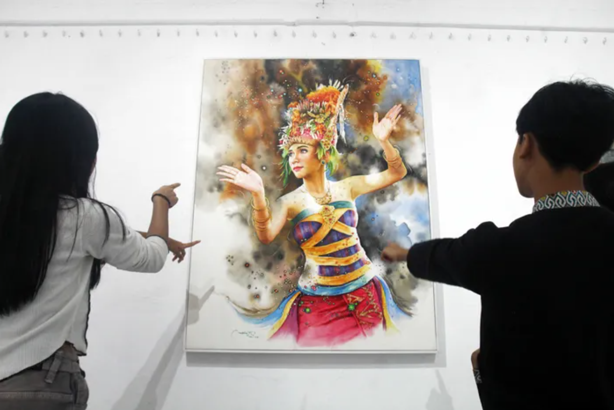 Menyusuri Eksistensi Seni Lukis Cat Air dalam Pameran ‘Aku Indonesia’