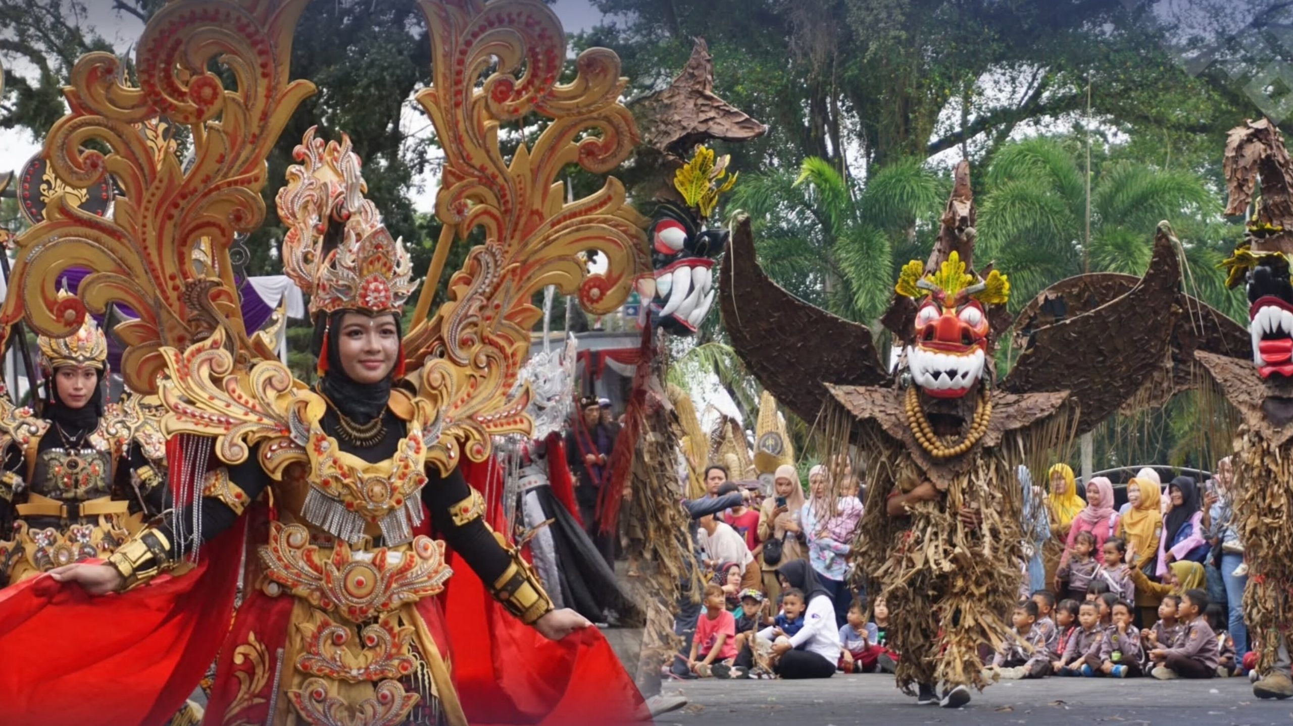 Warna-warni Budaya Ciamis dalam Galuh Ethnic Carnival yang Memikat Dunia
